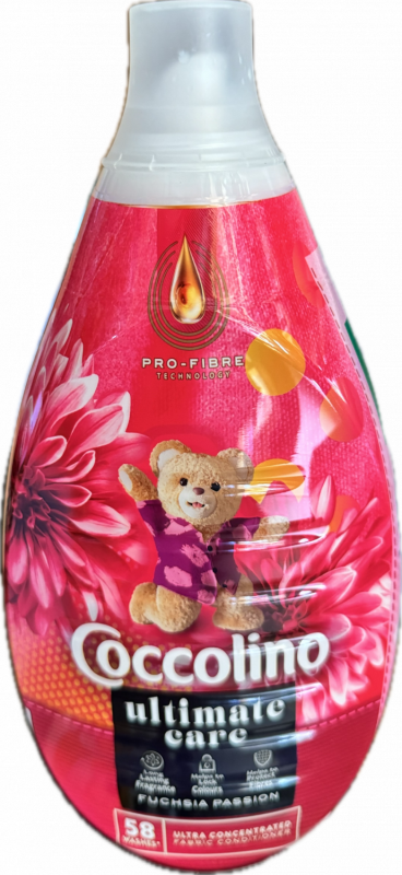 Coccolino 870 ml aviváž ultimate fuchsia pasion 58 pracích dávek