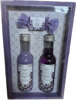 Bohemia Cosmetics drkov sada Levandule sprchov gel 200 ml + vlasov ampon 200 ml + run vyrbn mdlo 30 g