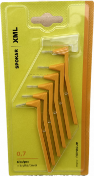 Mezizubn kartek spokar xml 0,7mm 6ks