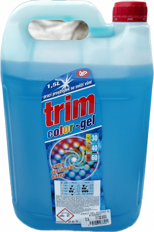Trim prací gel Color 5 litrů pro praní barevného prádla