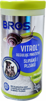 Bros Vitrol na slimky 250 g