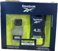 Reebok Inspire Your mind for men edt 50ml + sg 250 ml drkov kazeta
