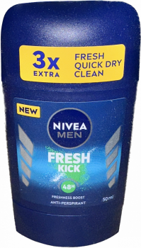Nivea men deo stickfresh kick 50ml