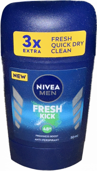 Nivea men deo stick  fresh kick 50ml