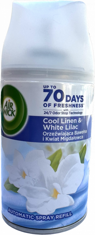 Air Wick Freshmaticic náplň do osvěžovače vzduchu vůně svěžího prádla 250 ml