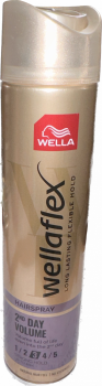 Wellaflex Volume 2.nd Day lak na vlasy pro objem esu 250 ml tuivost slo 3