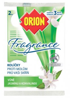 Orion Fragrance Jasmn a konvalinka zvsn kolky proti molm 2 kusy