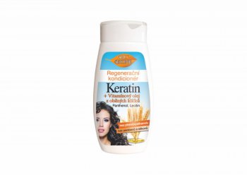 Bione Cosmetics Regeneran kondicionr KERATIN + VITAMNOV OLEJ Z OBILNCH KLK 260 ml