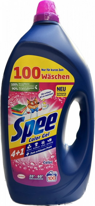 Spee prací gel 4,5l 100 pracích dávek color