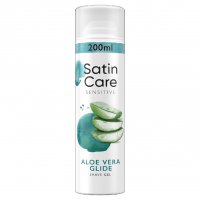Gillette satin care gel aloe vera sensitive 200ml