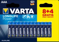 Baterie varta longlife aaa 12ks micro LR03