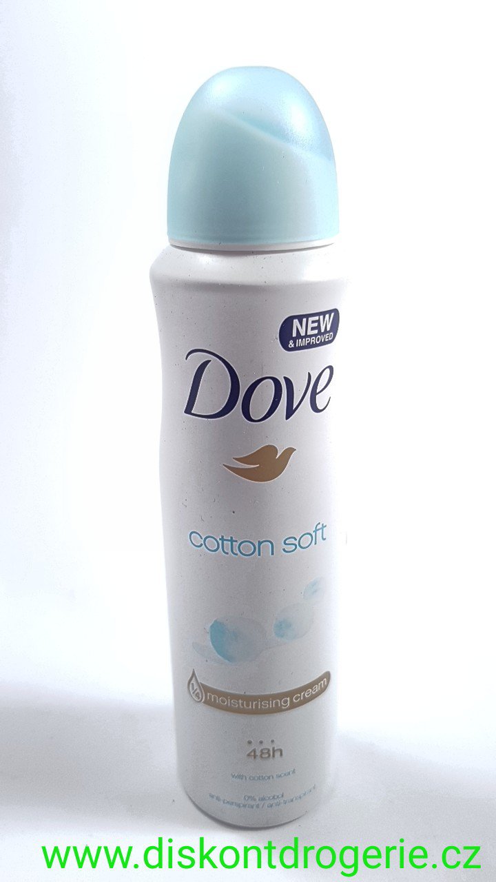 DOVE DEODORANT SPRAY COTTON SOFT 150ML Drogerie, parfémy, BIO produkty