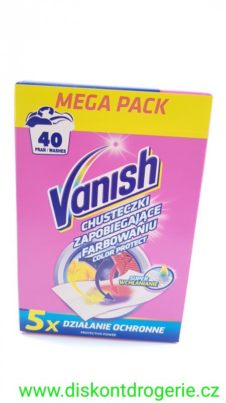 Vanish Color Protect 20 ks (40 praní)