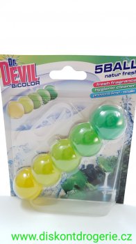 Dr. Devil Natur Fresh BiColor 5Ball Wc zvs 35 g