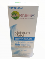 GARNIER Moisture Match lehk zjemujc krm pro normln a suchou ple 50 ml