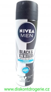 Nivea Men Invisible For Black & White Fresh deospray 150 ml